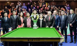 斯诺克国锦赛新王加冕 中国小将吴宜泽南京登顶夺生涯首冠