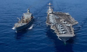 为“打击贩毒” 美军调派“福特”号航母至加勒比海