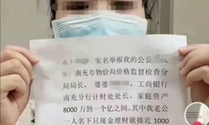 女子举报“公婆名下财产近亿”!南充发改委称已联合工行核查